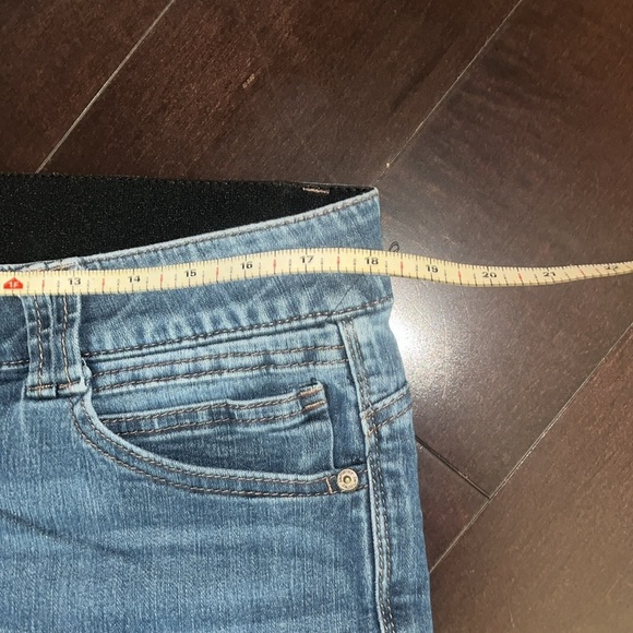 Democracy Ab Technology Mid Rise Skinny Ankle Jeans Size 14Blue - Picture 9 of 11